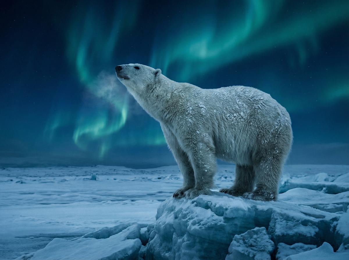 小马拉大车北极熊视频